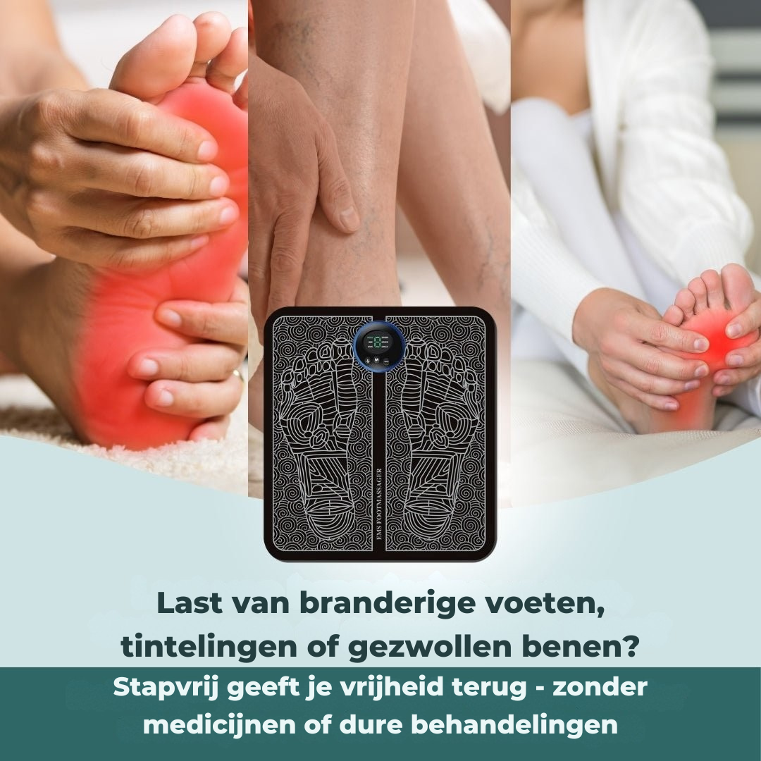 Stapvrij- Voetmassager